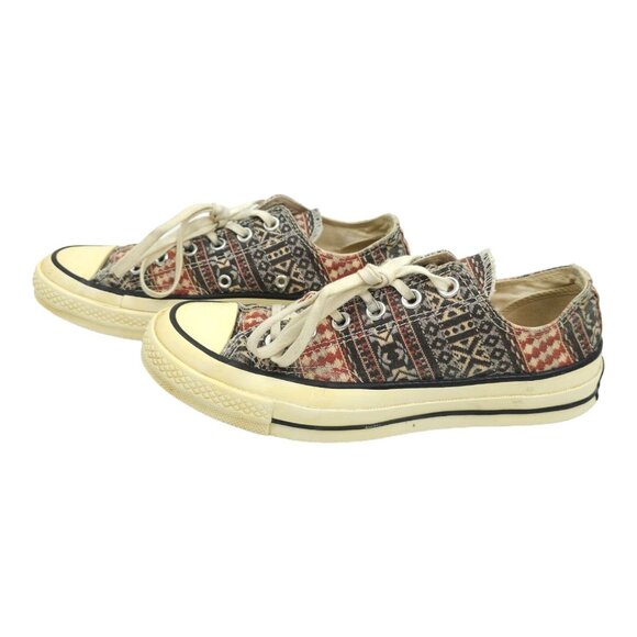 Converse Sneakers Chuck Taylor All Star Unisex Womens 7.5 Mens 5.5 Aztec Print - Picture 11 of 12